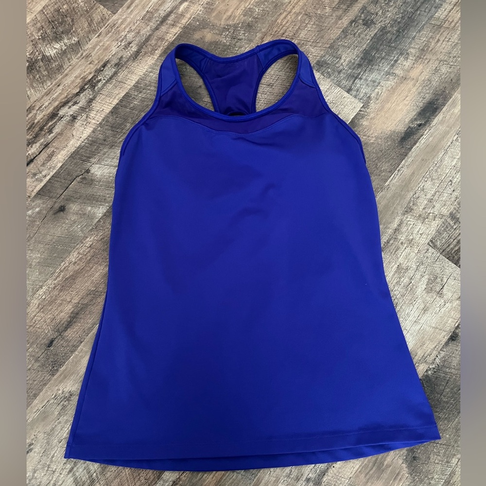 Athleta Purple Racerback Tank Top